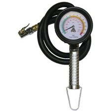 PCL ADTG4 Alloy Tyre Inflator 10-210 psi & 0.7-15 bar, 0.85m Hose Euro Connector