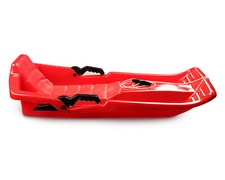 Ondis24 Kinderschlitten Basic Rodel mit Bremsen und Lenkfunktion aus Kunststoff