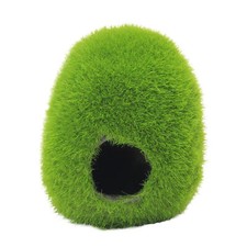 1pc Aquarium Hide Small Artificial Moss Cave Hide Fish  Shrimp Hiding Cave