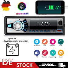 Single 1DIN Autoradio MP3 Player Bluetooth AUX TF FM USB mit APP & Fernbedienung Single 1DIN Autoradio MP3 Player Bluetooth AUX TF FM USB mit APP & Fernbedienung