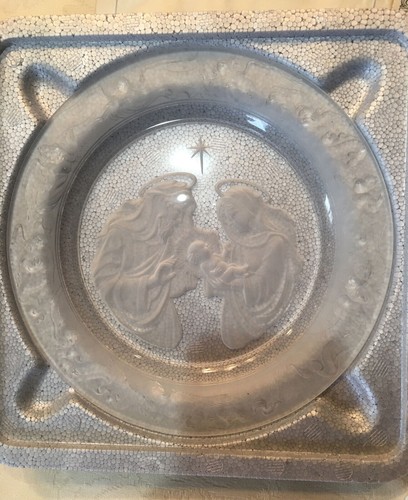 Morgantown Crystal Holy Family #479B Or #468B 9” Merri Roderick Luke 2:7 - Picture 9 of 12