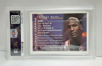 その他 Jordan 1995 Topps Finest Mystery Michael Jordan 1995-96 Topps Mystery Finest Borderless Card