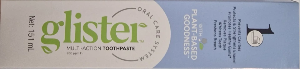 1 Glister Fluorid Zahncreme Amway Zahnpasta mit Mehrfachwirkung je 151ml