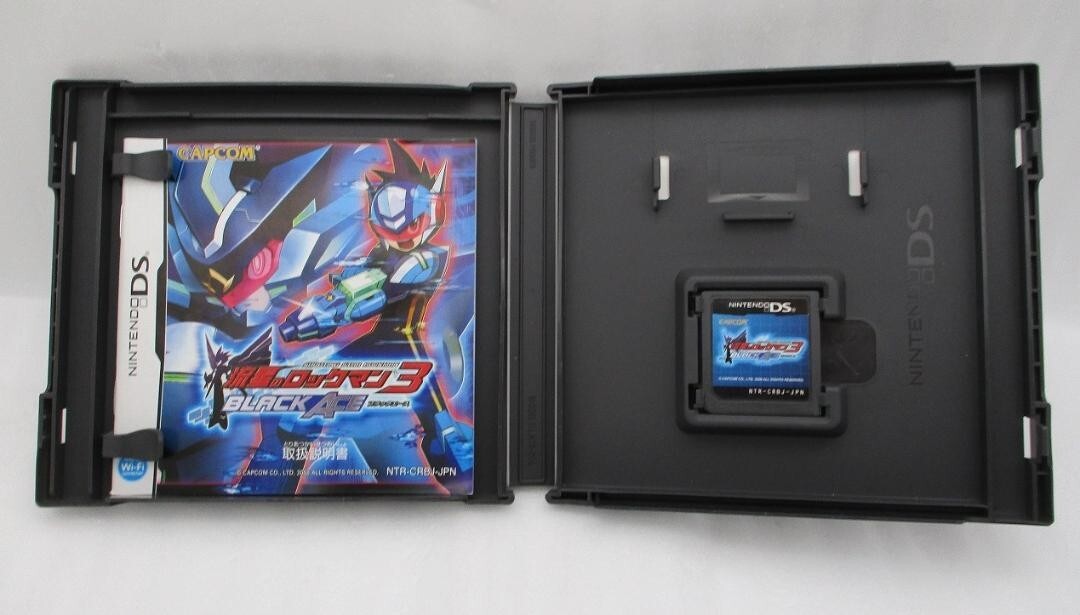 Ryusei no Rockman Mega Man Star Force 3 Black Ace Nintendo DS