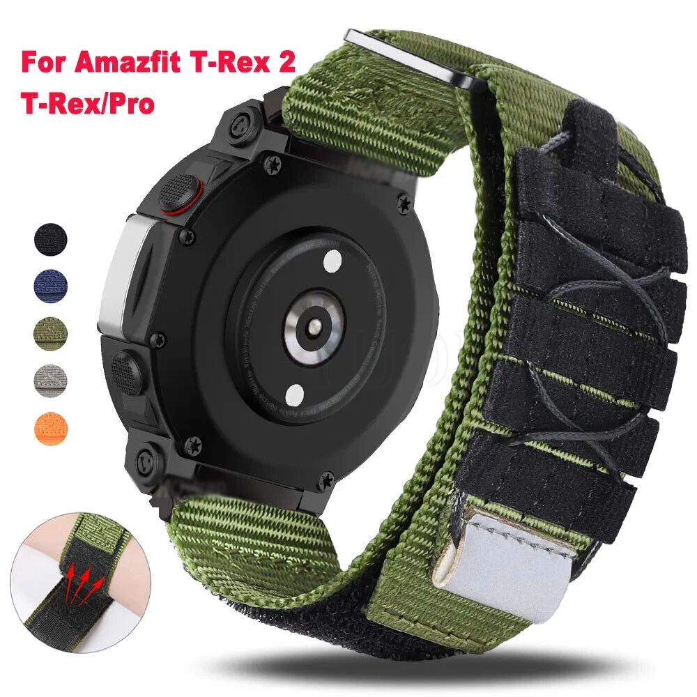 Sport Nylon & Rope Uhrenarmband Für Huami Amazfit T-Rex 2/T-Rex Pro/T-Rex  Ersatz