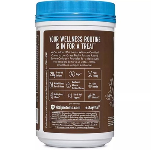 Vital Protein Kollagen Peptide Pulver - Schokolade - Größe: 13,5oz - Bild 4 von 15
