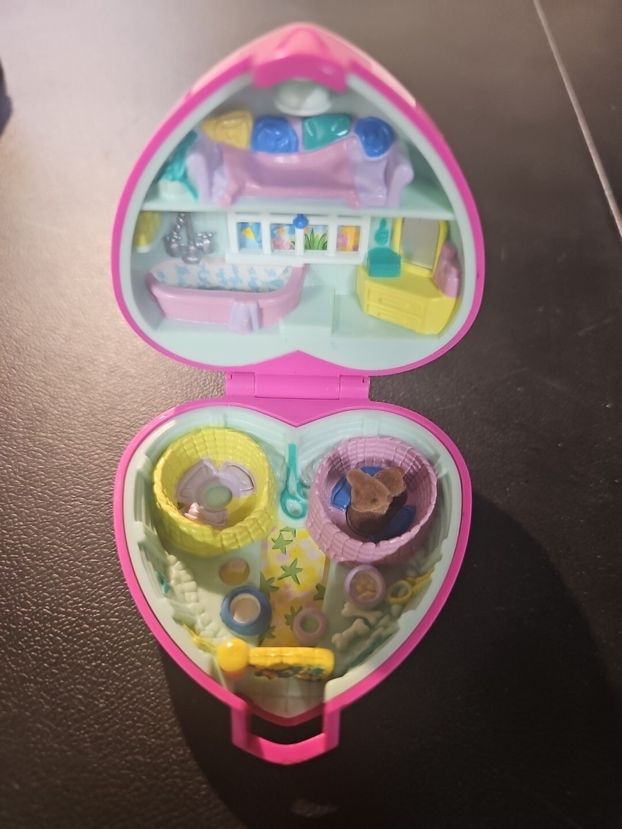 Polly Pocket Precious Puppies Pet Parade - 1993 BBT avec chien