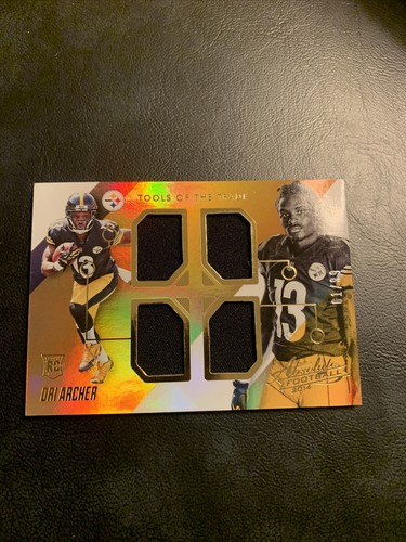 #q-dar Dri Archer Steelers 2014 Panini Tools of the Trade Jersey�� CB37