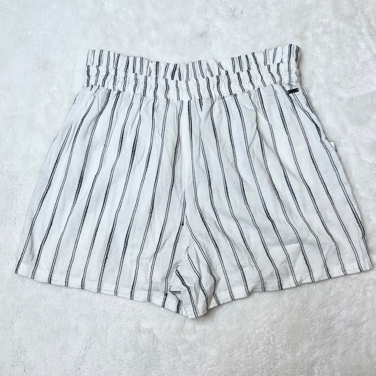Oneill Womens Canter Striped Paperbag Shorts Size Small Oneill Womens Canter Striped Paperbag Shorts Size Small