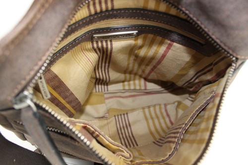 ARTHUR & ASTON sac bandoulière cuir marron porté travers Excellent état - Imagen 11 de 13