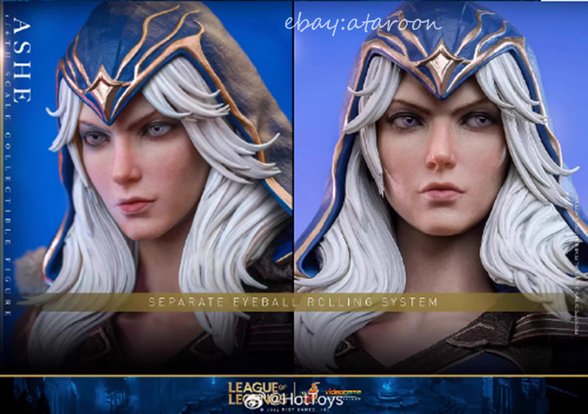 ホットトイズ 1/6 リーグ・オブ・レジェンド アッシュ 未開封新品 VGM60 Ready! New Hot Toys VGM60 League of Legends Ashe 1/6 Action