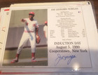 JOE MORGAN 8" x 10" AUTOGRAPH PHOTO CINCINNATI REDS 1990 COOPERSTOWN INDUCTION