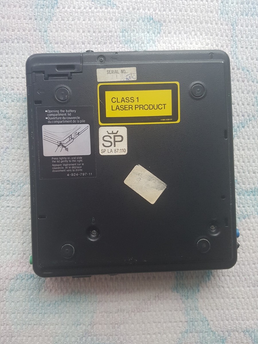 Sony Discman D-40 for Parts or Repair ONLY - Not Tested ! No