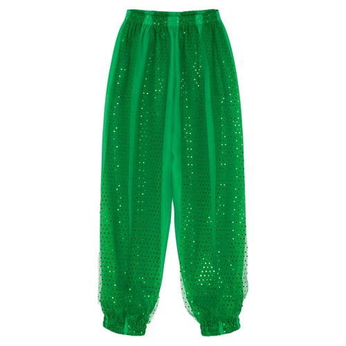 Damen Bauchtanz Kostüm Hose Seitenschlitz Pailletten glänzend Haremshose Hose - Bild 59 von 141
