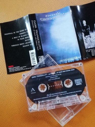 DARK TRANQUILLITY / SKYDANCER + OF CHAOS AND ETERNAL 2 CASSETTE THAILAND EDT - Picture 3 of 7