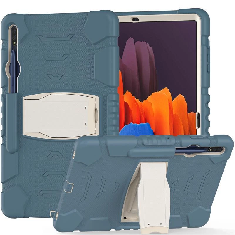Kids Stand Case For Samsung Galaxy Tab S7 S8 S7+ FE S8+ Tablet Shockproof Cover - Image 4 of 4