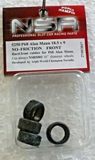 5250 NSR CLASSIC Zero Grip 18.5 x 9 Tires 1:32 Slot Car Part