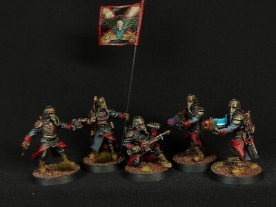 Warhammer 40k commission painted Death Korps of Krieg Command