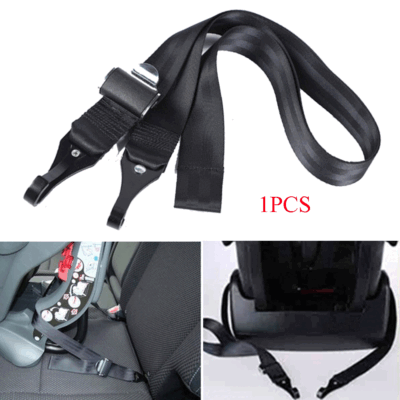 Dual Hooks Isofix Seat Latch Belt Strap For Car Baby Child Safety Seat Connector