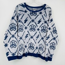 Wizarding World Harry Potter Fleece Loungewear Sweatshirt Size XL Fuzzy Soft