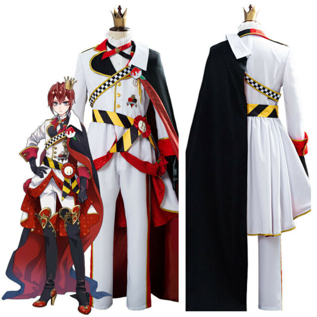 Twisted Wonderland Riddle Rosehearts Cosplay Outfit Uniform Full Set Women Suit