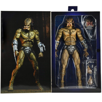 #ad NECA Armored Assassin Predator Yellow Deluxe 12 in Scale Ultimate Action Figure $58.99