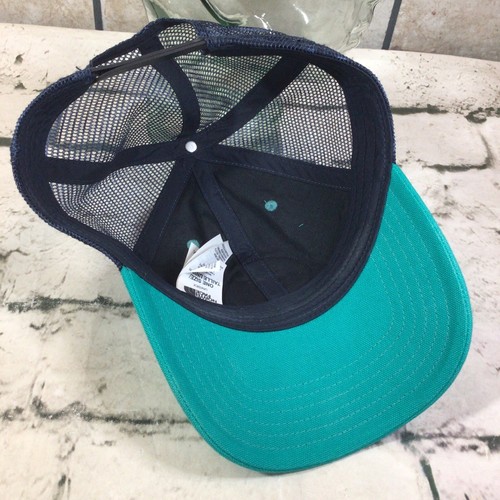The North Face Hat Unisex One Size Blue Adjustable Snapback Ball Cap - Picture 6 of 7
