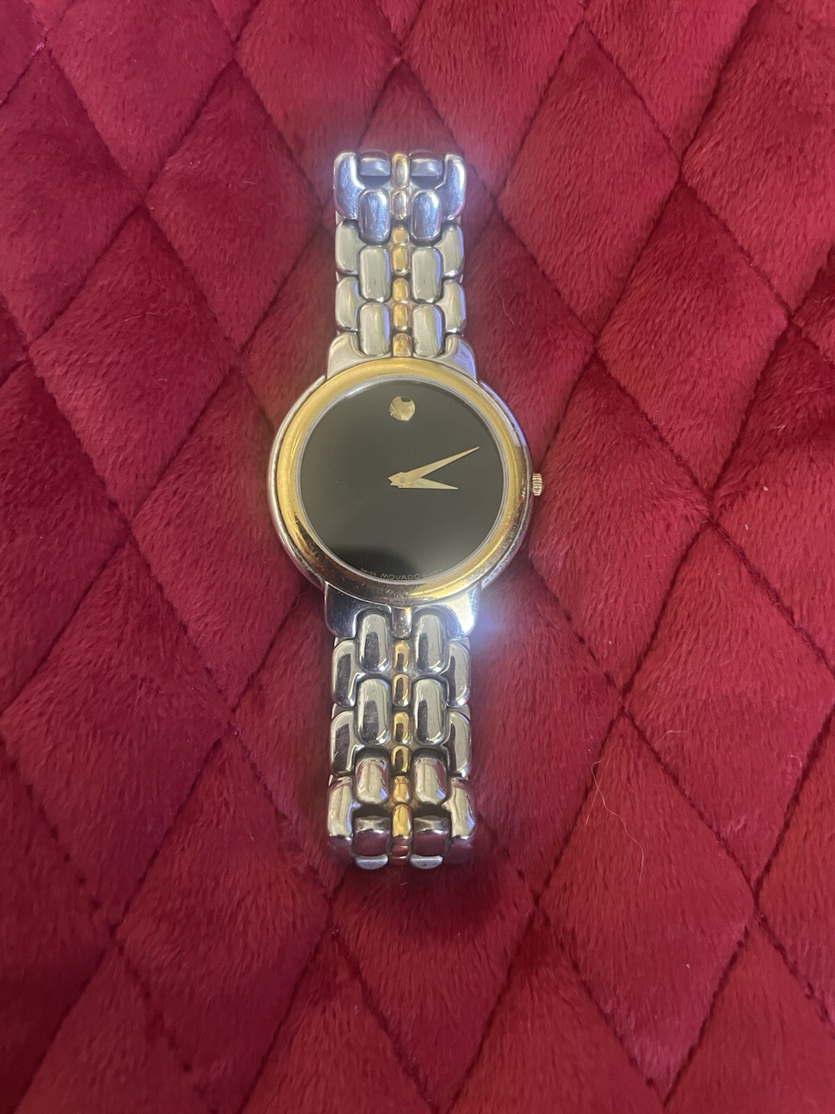 Movado Swiss Quartz Sapphire Crystal Movado Watch Vintage Movado