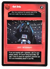 Star Wars CCG Dark Strike Cloud City DARK SIDE Decipher SWCCG NEAR MINT NM
