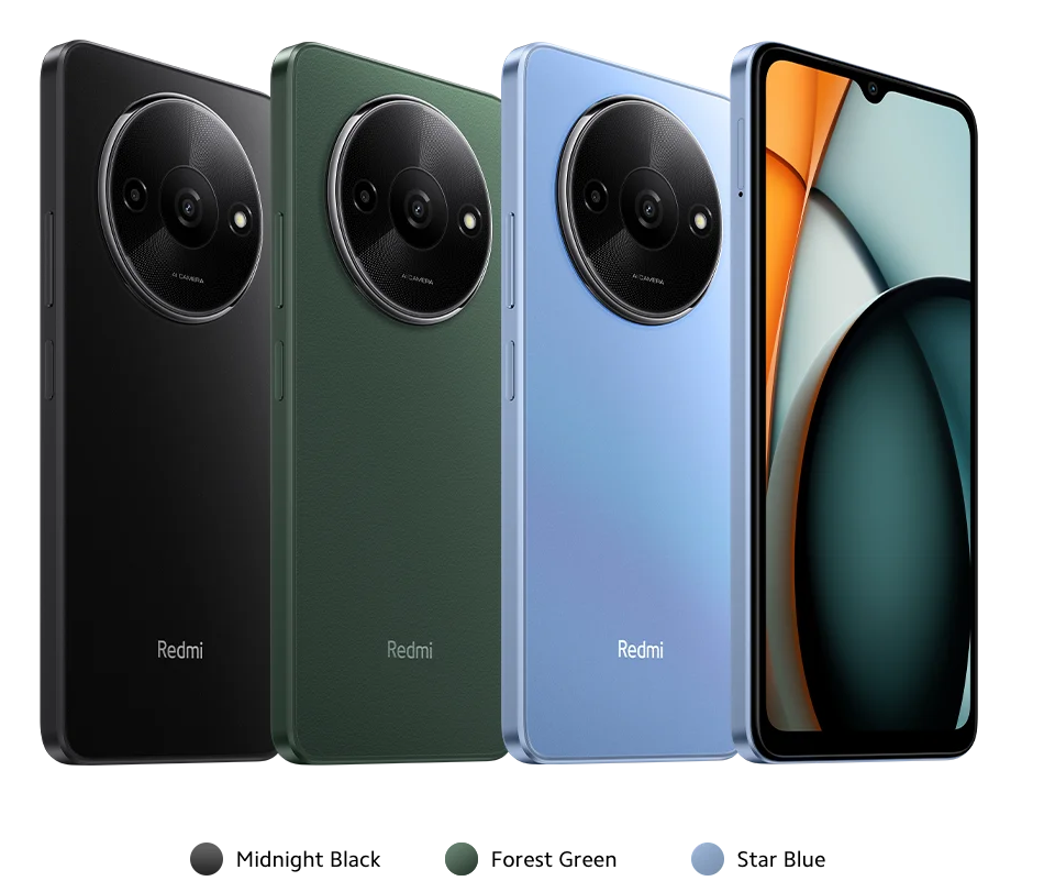 Xiaomi Redmi A3 4G LTE Midnight Black - 4GB RAM - 128GB ROM Xiaomi Redmi A3 4G LTE Midnight Black - 4GB RAM - 128GB ROM