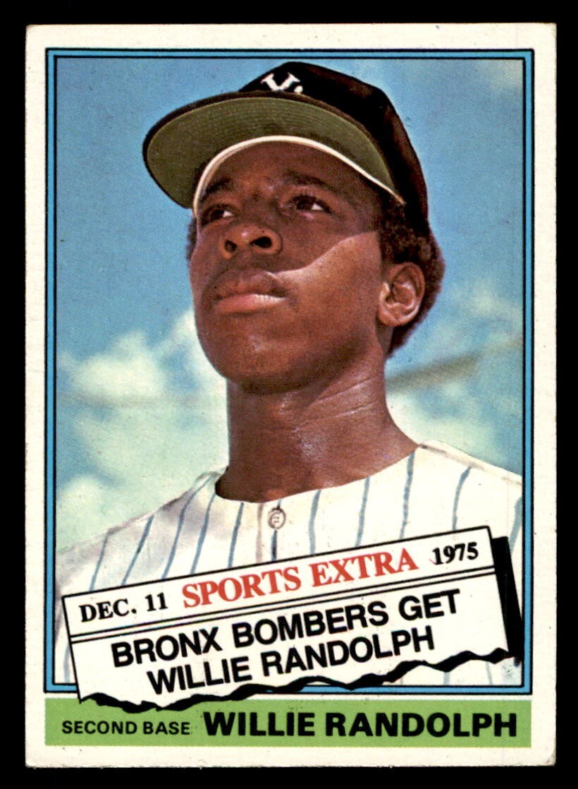 1976 Topps Traded Baseball #592T Willie Randolph VG/EX *d2 | eBay