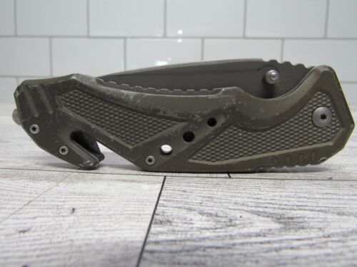 Smith & Wesson M&P Tanto Pocket Knife Tactical Rescue Folder 7Cr17MoV SWMP11G