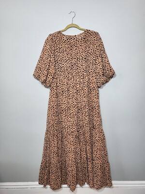 Asos Leopard Maternity Dress ASOS Design Maternity Cheetah