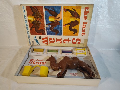 1966 The Last Straw Game Break the Camel's Back Vintage Game Collectible WORKS!