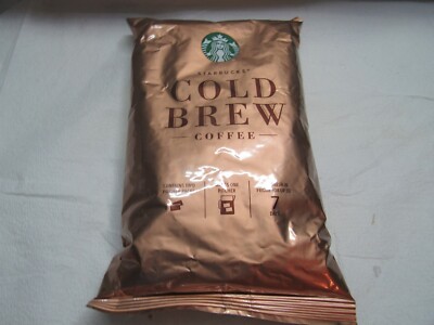 STARBUCKS Cold Brew Coffee Pitcher Pack Signture Black Makes 1 Pitcher 6/2020