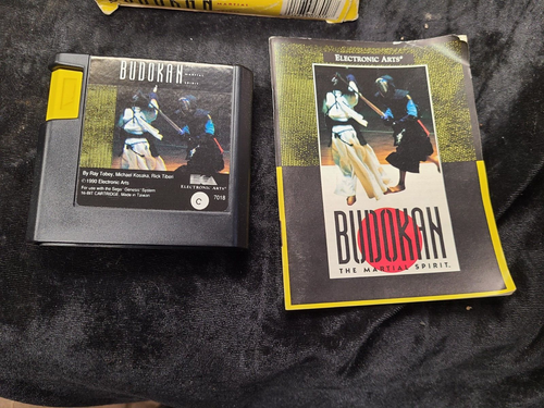 Budokan: The Martial Spirit (Sega Genesis, 1990) Complete In Box With Manual - Picture 5 of 5