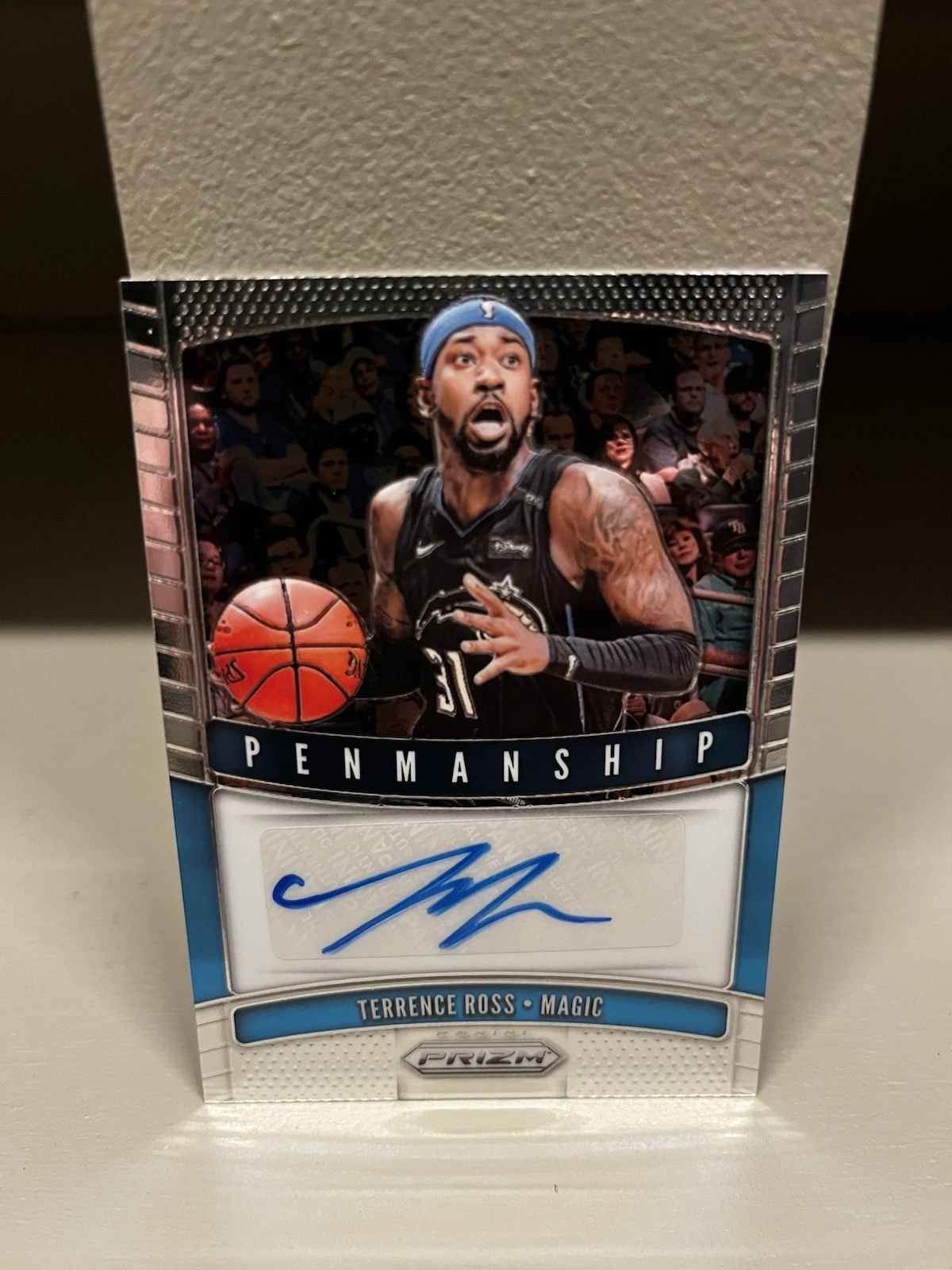 2019-20 Prizm Terrence Ross PENMANSHIP AUTO Orlando Magic PM-TRS (H)