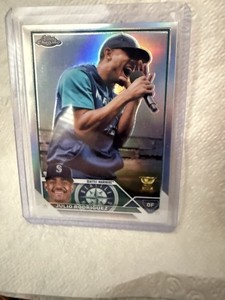 2023 Topps Chrome Julio Rodriguez Image Variation SP Rookie Cup Refractor #200