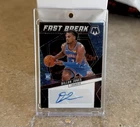 Dillon Jones Rookie Auto RC 2024-25 Prizm Fast Break Blue Disco 1/1 #AFB-JON