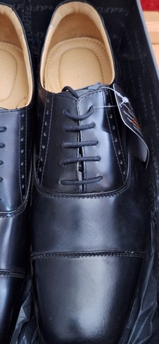 Men’s, New, Size 11, Black, TredFlex, 24Seven Comfort, Hi-Shine toecap Oxford. - Picture 6 of 20