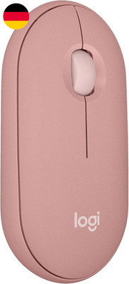 Logitech Pebble Mouse 2 M350S Schlanke Kabellose Bluetooth-Maus, Mobil, Leicht, 