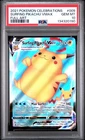 2021 POKEMON CELEBRATIONS #009 FULL ART/SURFING PIKACHU VMAX PSA 10