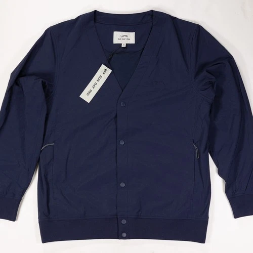 Sun Day Red Vintage Cordura Shell Cardigan Jacket Navy M NWT - product listing photo