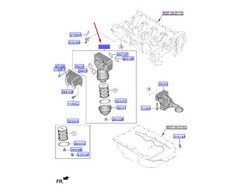 HYUNDAI TUCSON NX4 MK4 Ölfiltereinheit 263102S002 NEU ORIGINAL HYUNDAI TUCSON NX4 MK4 Ölfiltereinheit 263102S002 NEU ORIGINAL