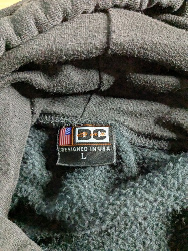 FBI Women's Hoodie Sz Large Black Washington DC Hooded Sweatshirt Fleece - Picture 5 of 11