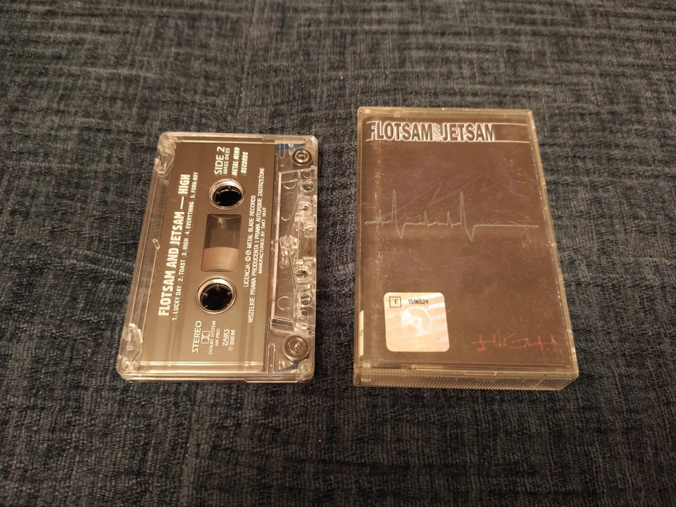 Flotsam and Jetsam High MC Cassette Exodus Testament Megadeth Metallica Overkill - Image 2 of 4