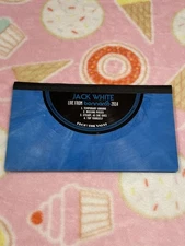 Third Man Records TMR Jack White Blue Color Recycled Vinyl Notebook Repurposed