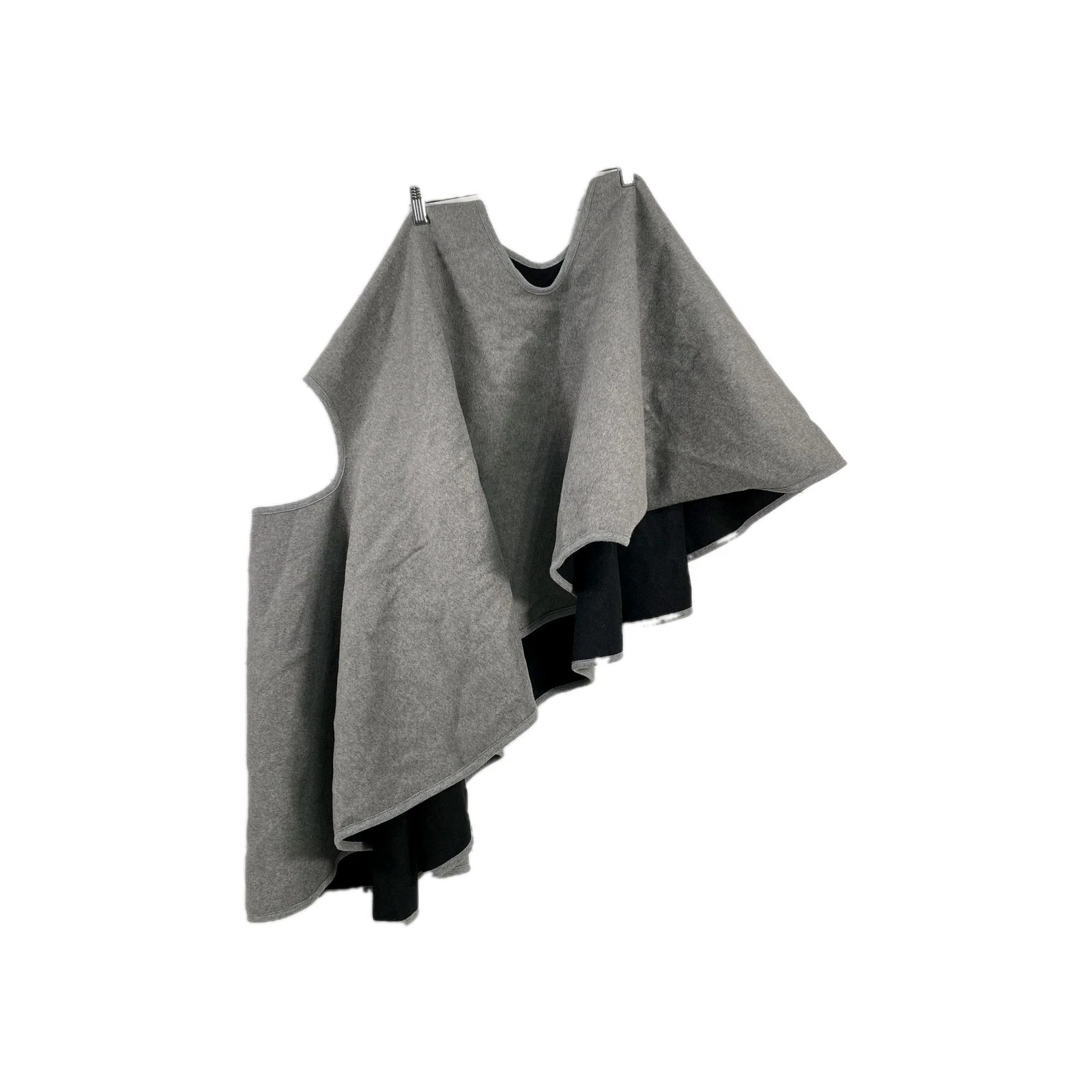 Ann Taylor Factory Poncho Womens One Size Gray Black Reversible Cape Wrap Heavy
Opens in a new windo