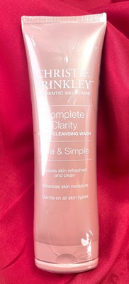 #ad Christie Brinkley Complete Clarity Facial Cleansing Wash Pure amp; Simple 3 oz $39.99