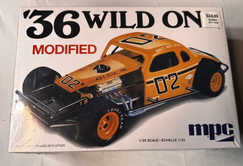 Mpc Modified MPC '36 Wild One Modified Stock Car 1/25 Scale Plastic Model Kit New ...